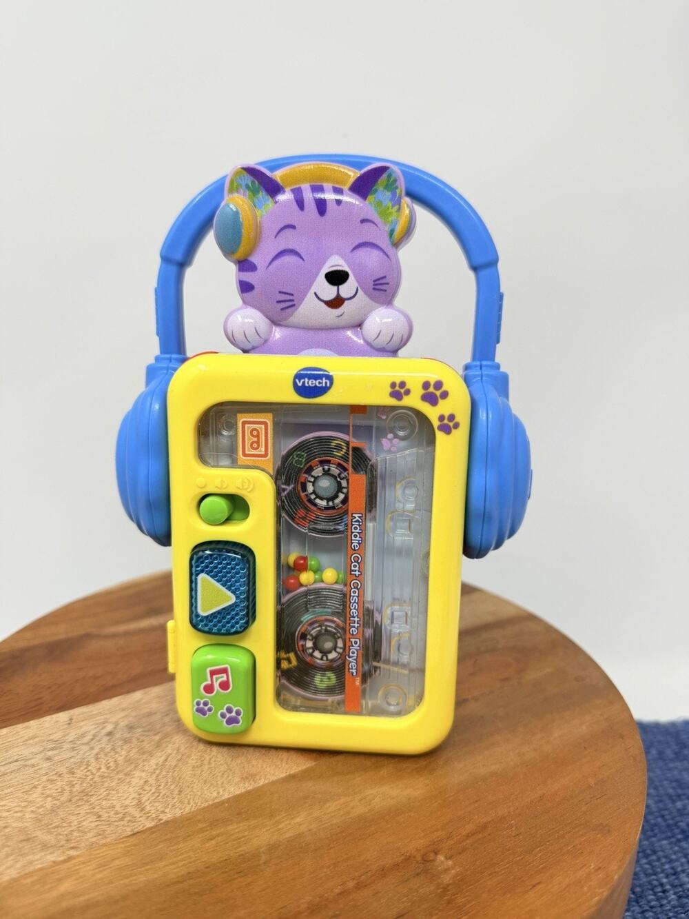 Vtech Kiddie Cat Cassette Player Learning Toy for Babies & Toddlers Works